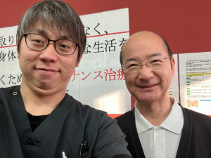 両足にあったシビれが改善し、今では夫婦でウォーキングをしています。