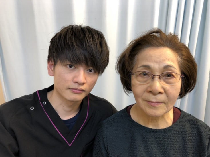 腰と膝が改善してから外出することが多くなりました。